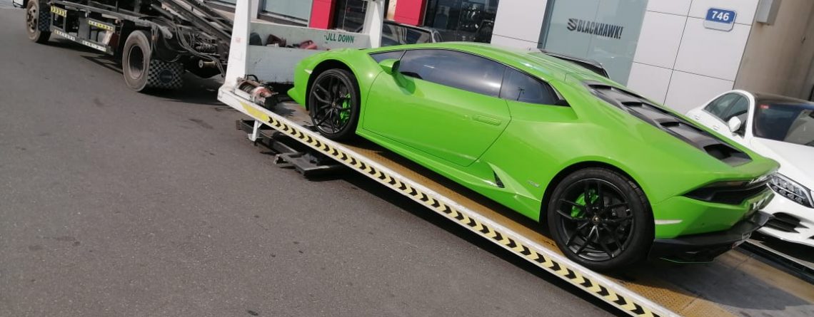 sports-car-towing